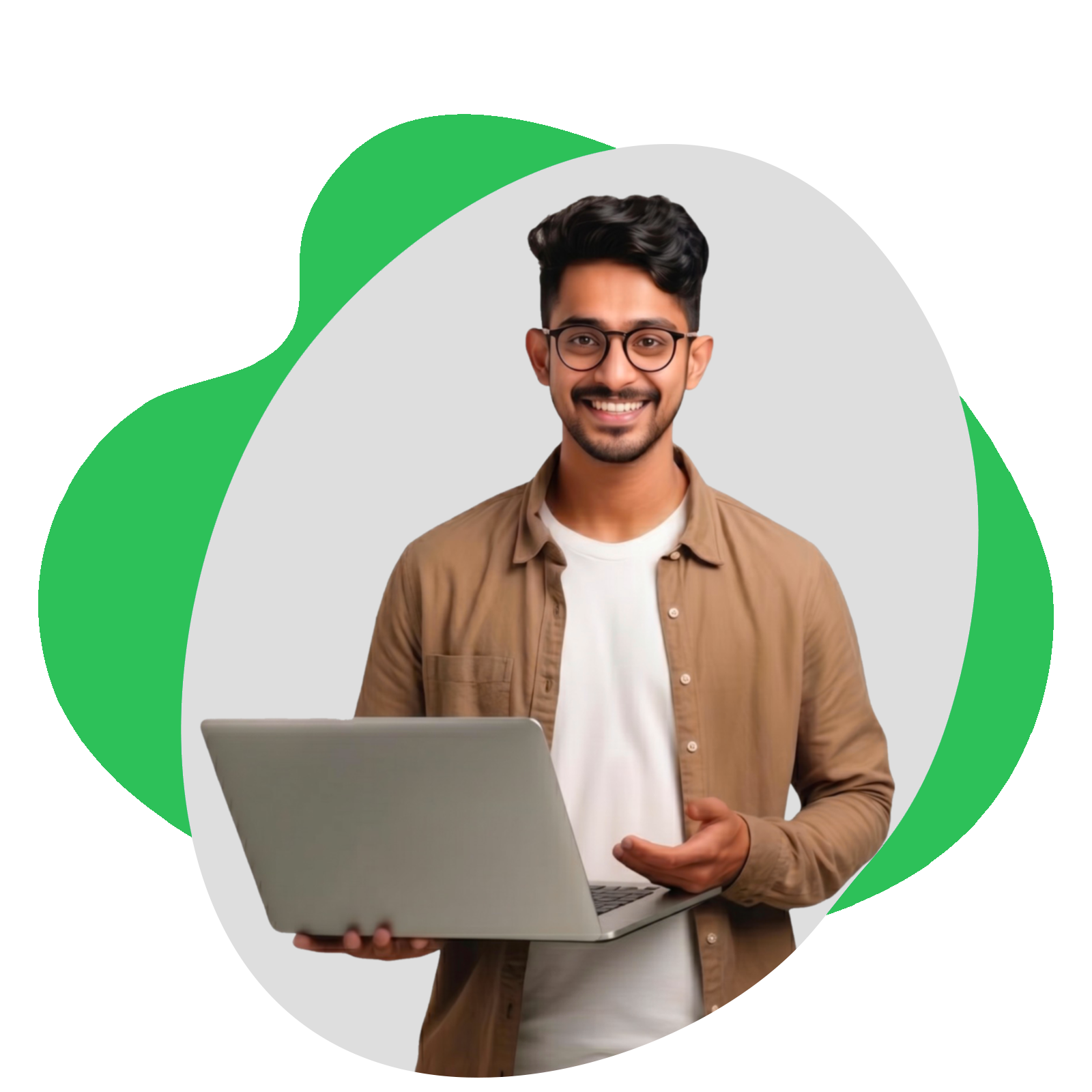 Cybersecurity student learning